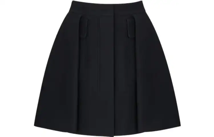 DIOR Casual Short Skirts Women's Black