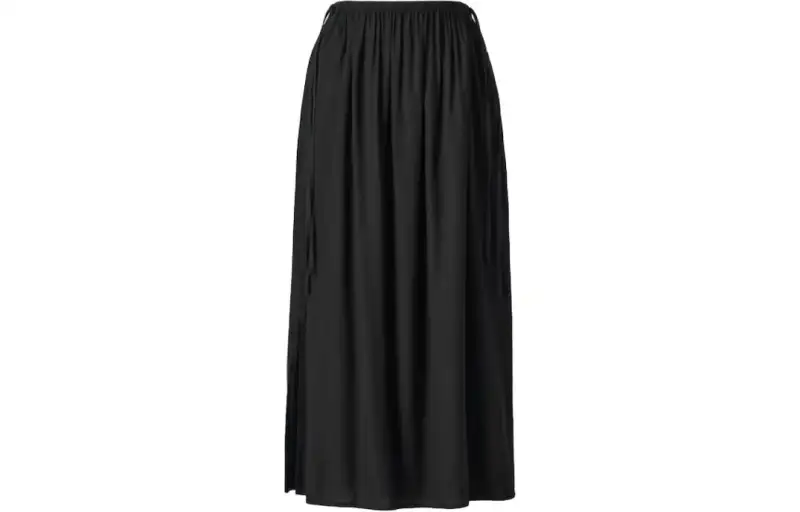 UNIQLO Casual Long Skirt Women's Black