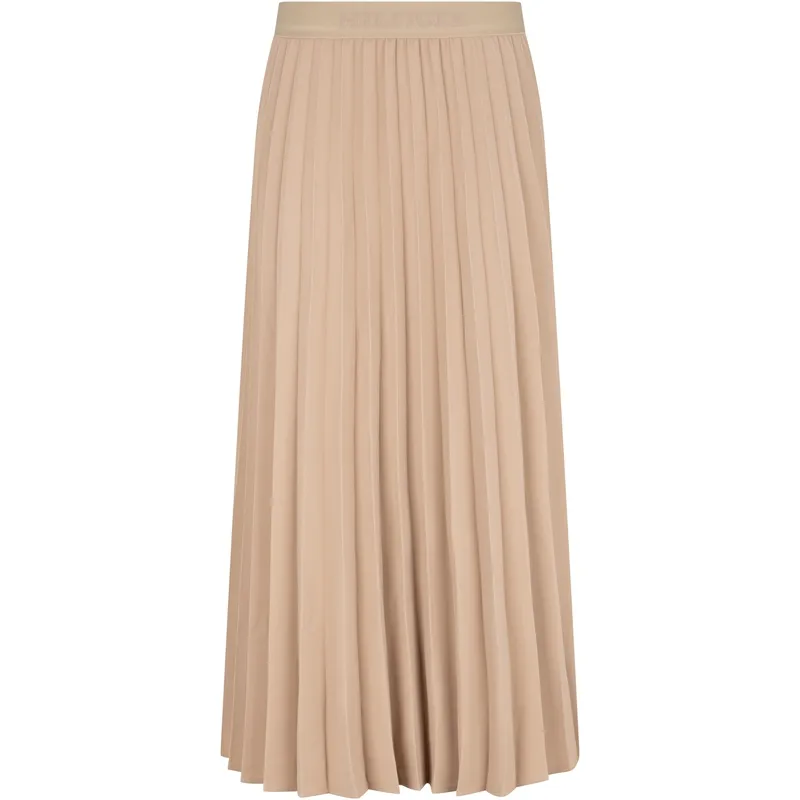 Tommy Hilfiger Logo waistband Pleated Midi Skirt