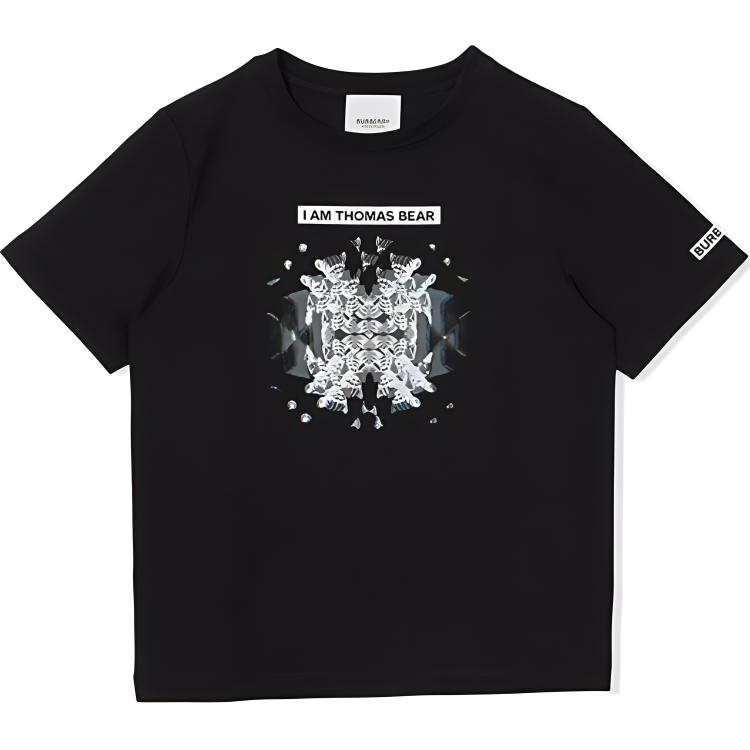 Мужская футболка Burberry (черная)