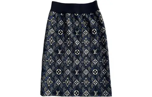 LOUIS VUITTON Casual Short Skirts Women's Black