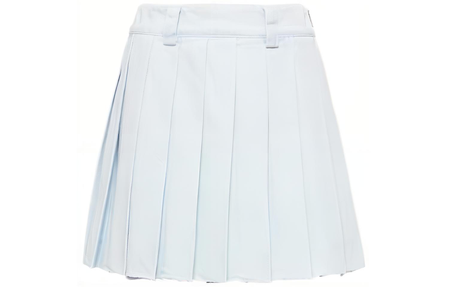 Женская юбка MIU MIU Pleated Skirt (голубая)