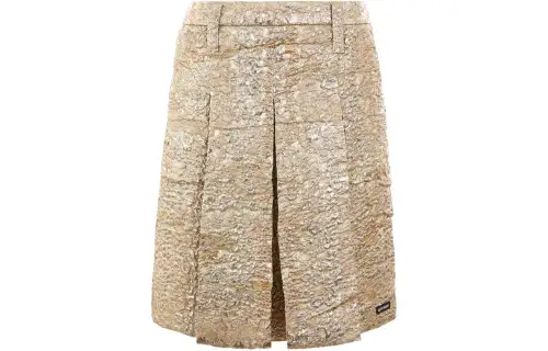 MIU MIU Cloquet Lamé Jacquard Miniskirt
