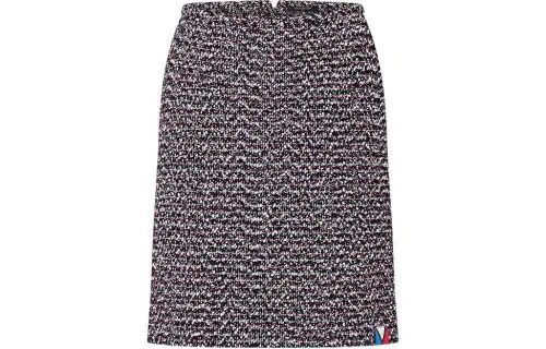 LOUIS VUITTON Casual Long Skirts Women's Multicolor Moderate Mid Length Other