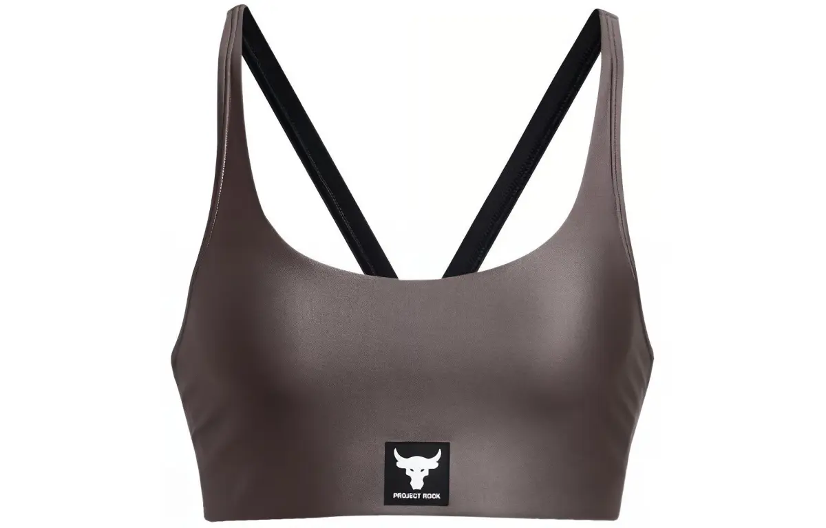 Under Armour Project Rock Sports Underwear Women's Fresh Clay Medium Gray