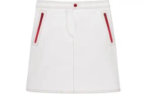GUCCI Casual Short Skirts Women's White