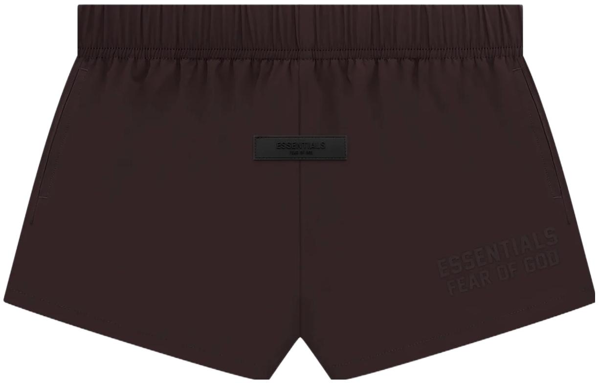 Fear Of God Essentials Nylon Running Shorts Plum