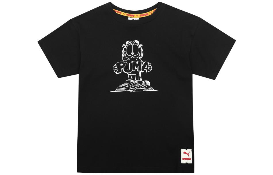 Футболки PUMA x Garfield T-Shirt (черные)