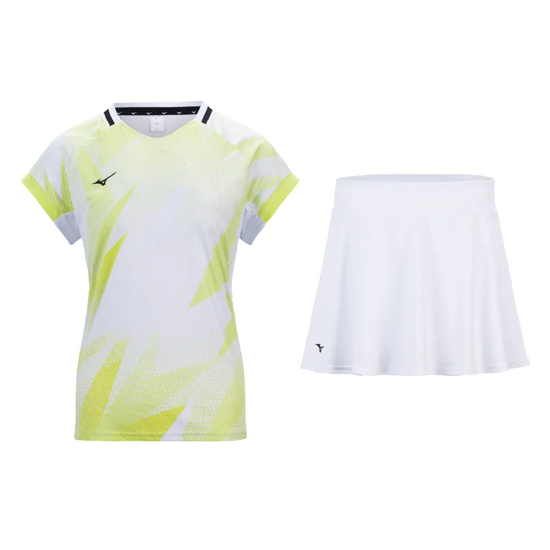 Mizuno Skirt Set Women's Yellow White
