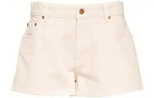 MIU MIU Low rise Denim Shorts