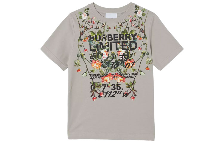 Мужская футболка Burberry (бежевая)