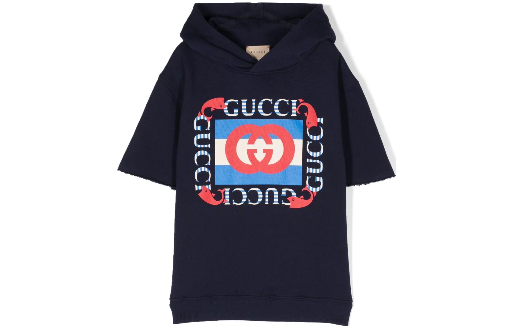 Мужское худи Gucci Logo (разноцветное)