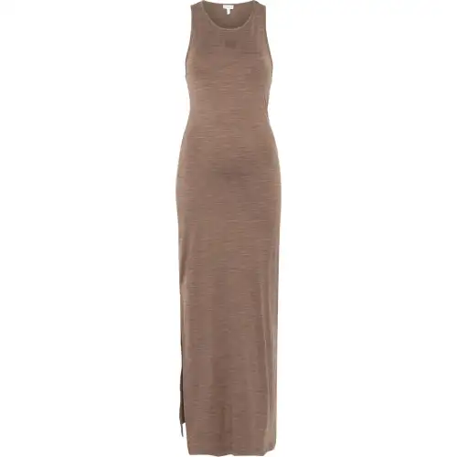 Loewe Anagram-embroidered maxi dress