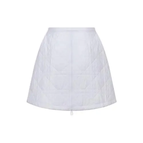 DIOR Casual Short Skirts Women's White Moderate Short A Line Skirt