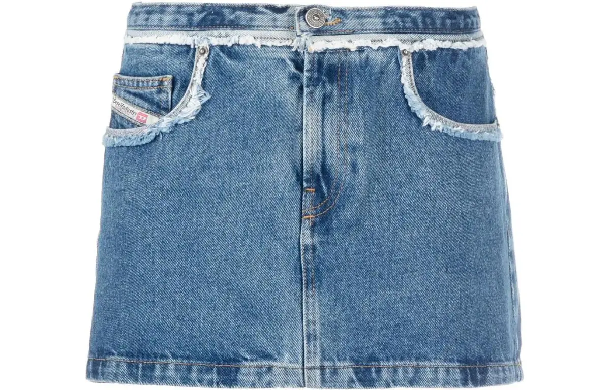 DIESEL Denim Short Skirts Women's