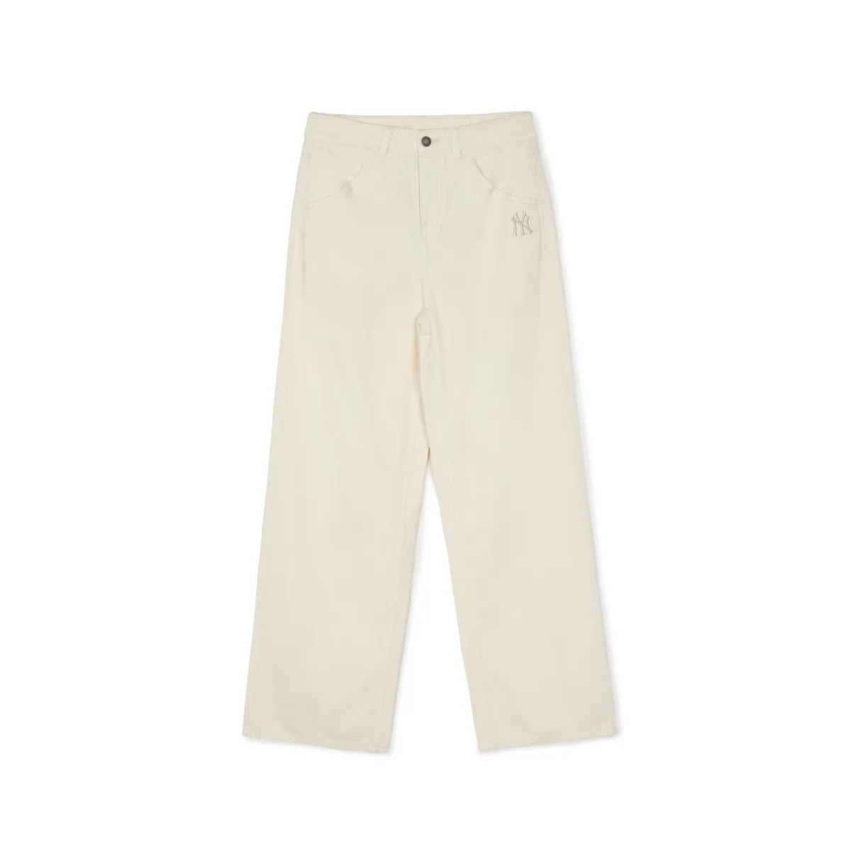 MLB New York Yankees Denim Collection Jeans Women's Cream