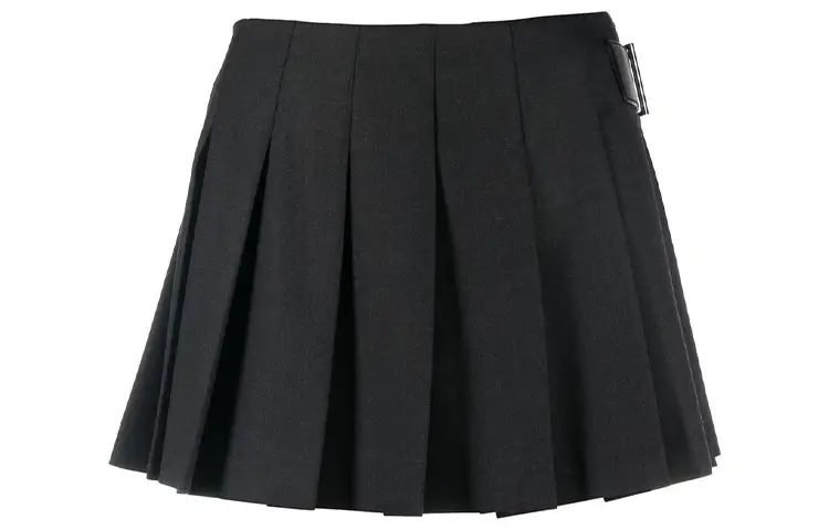 PRADA Casual Short Skirts Women's Gray