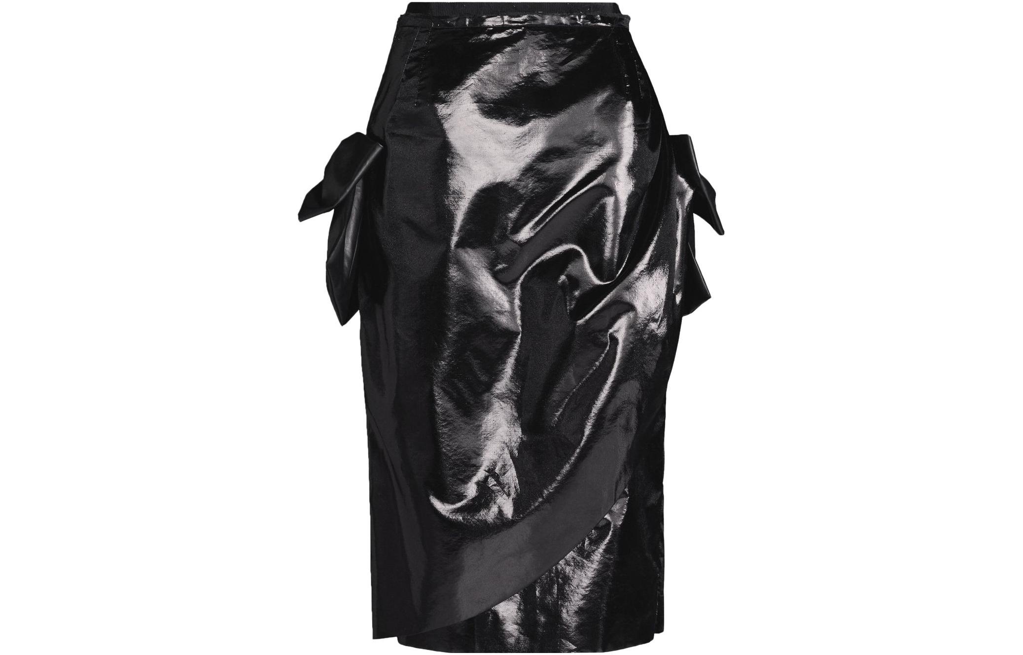Maison Margiela High Waist Asymmetric Midi Skirt