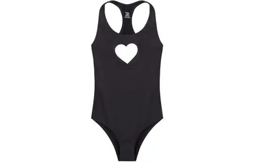 Vetements One Piece Swimsuits Women's Black Triangle One Piece Swimsuit