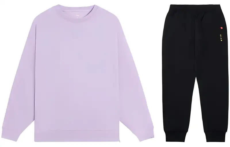Li Ning Casual Suits Women's Crew Neck Moderate Other