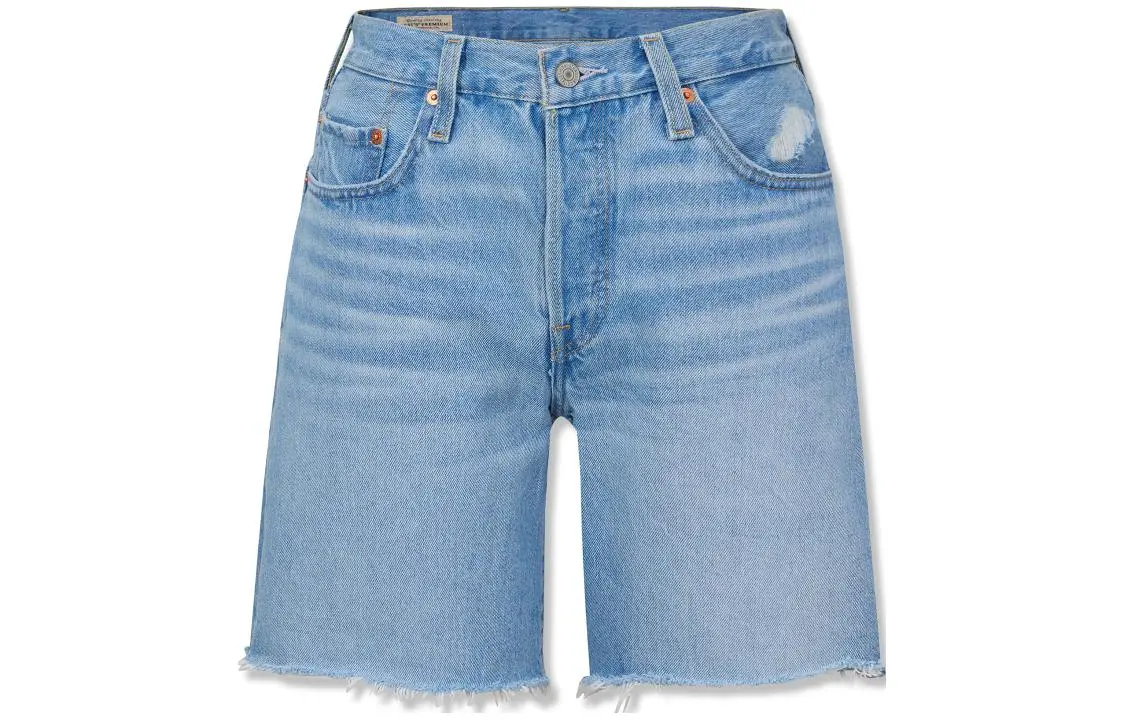 Levi's SS23 Denim Shorts Women's Blue