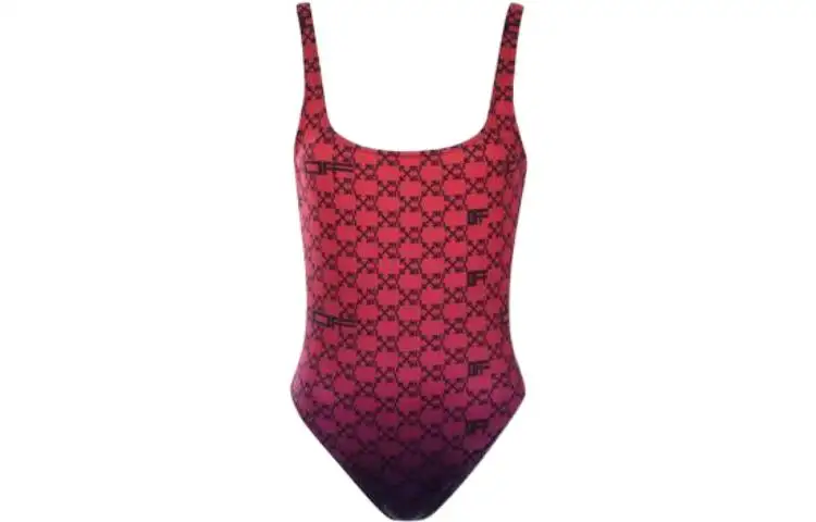 OFF WHITE SS22 One Piece Swimsuits Women's Red