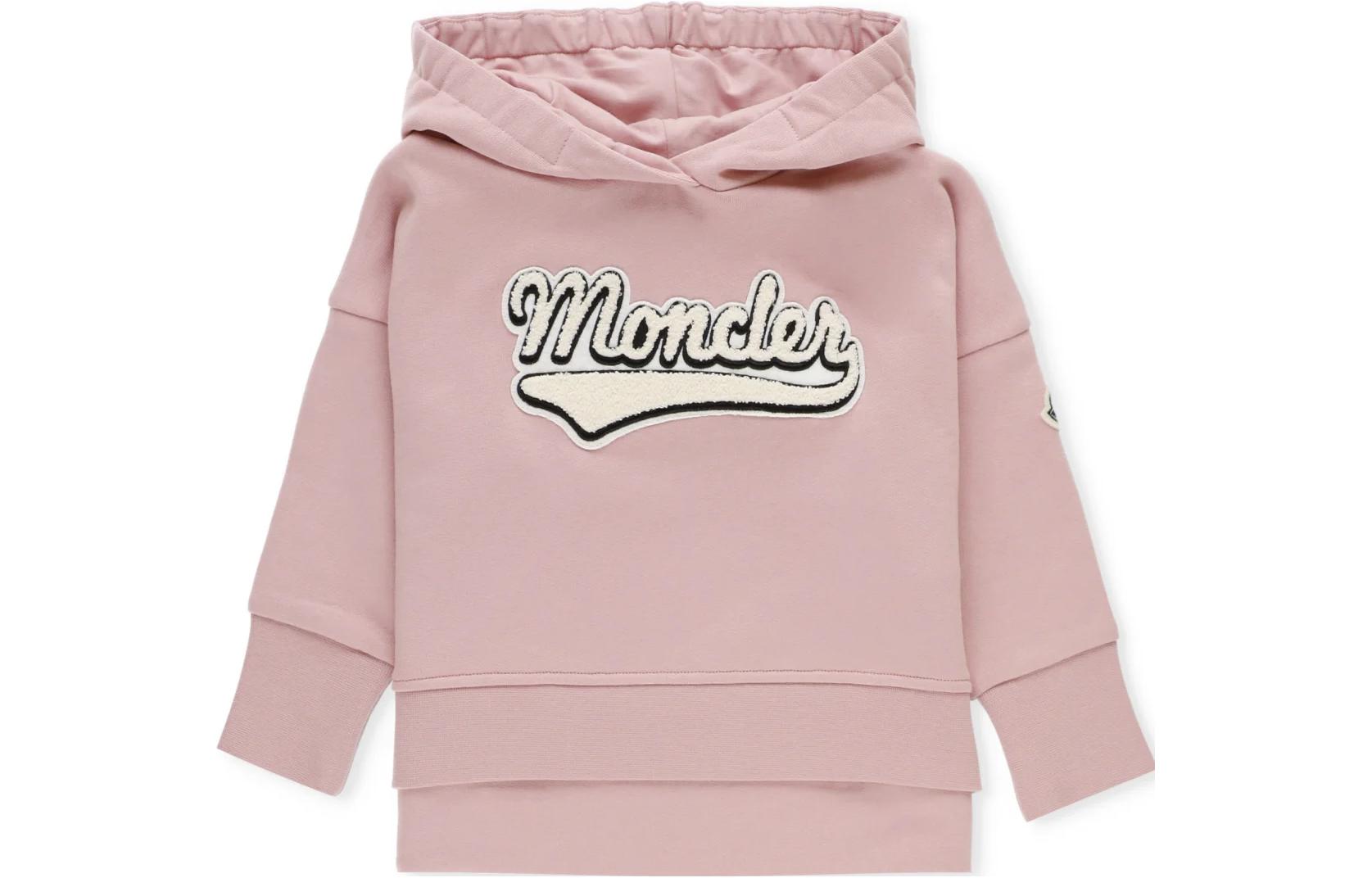 Детское худи Moncler (розовое)