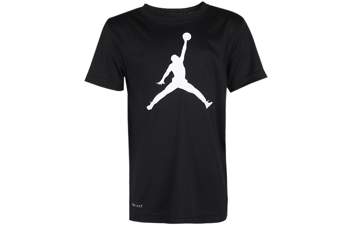 Мужская футболка Jordan JordanTLogo (черная)