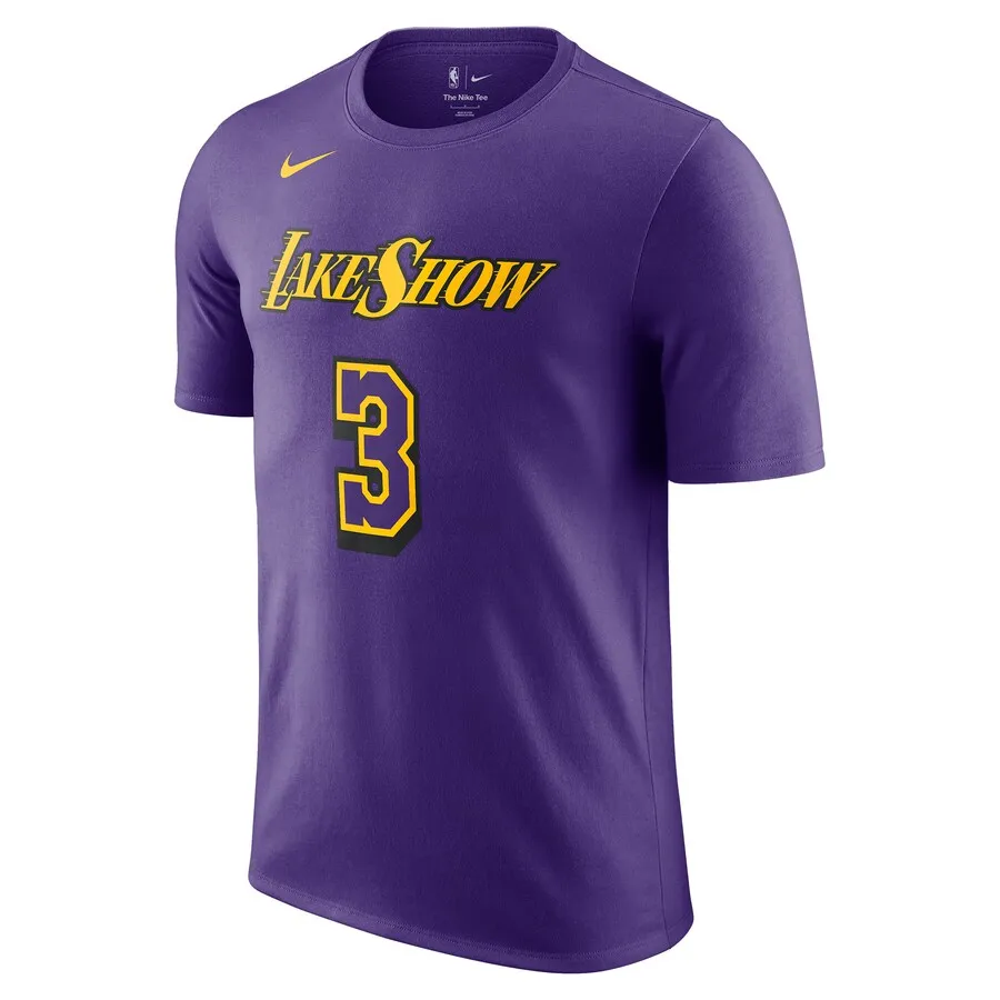 Nike x NBA Los Angeles Lakers T Shirt Unisex Purple