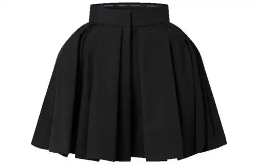 LOUIS VUITTON FW22 Casual Short Skirts Women's Black