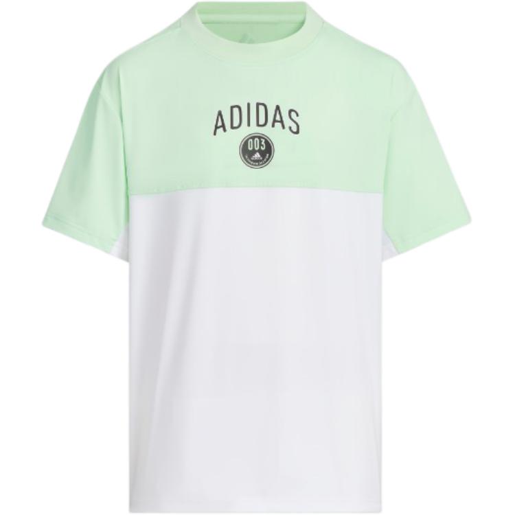 Футболка adidas (бело-желтая)