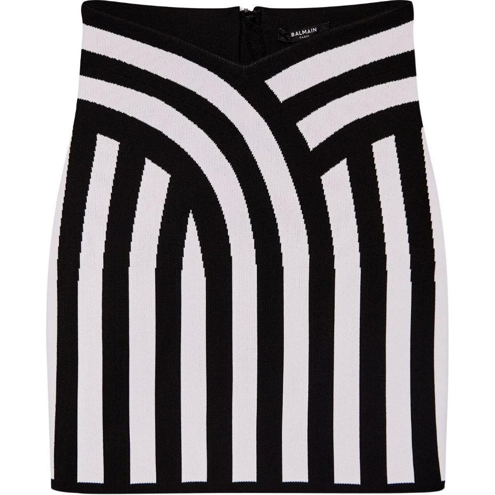 Женская юбка BALMAIN (черная)