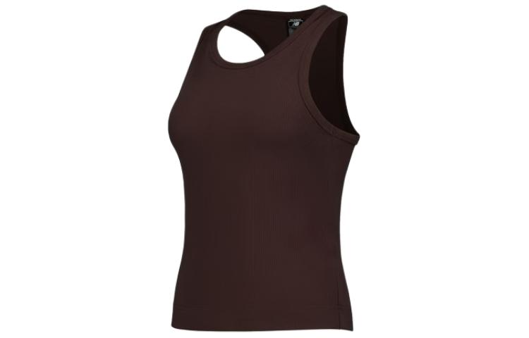 New Balance Linear Heritage Rib Knit Racer Tank Top