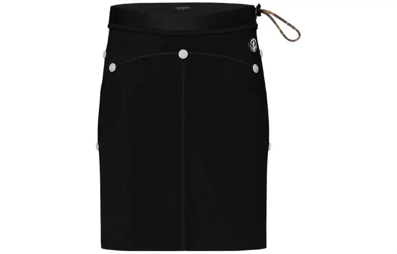 LOUIS VUITTON SS24 Casual Short Skirts Women's Black