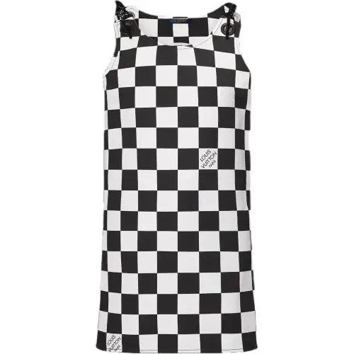 Louis Vuitton 2010s Damier denim dress