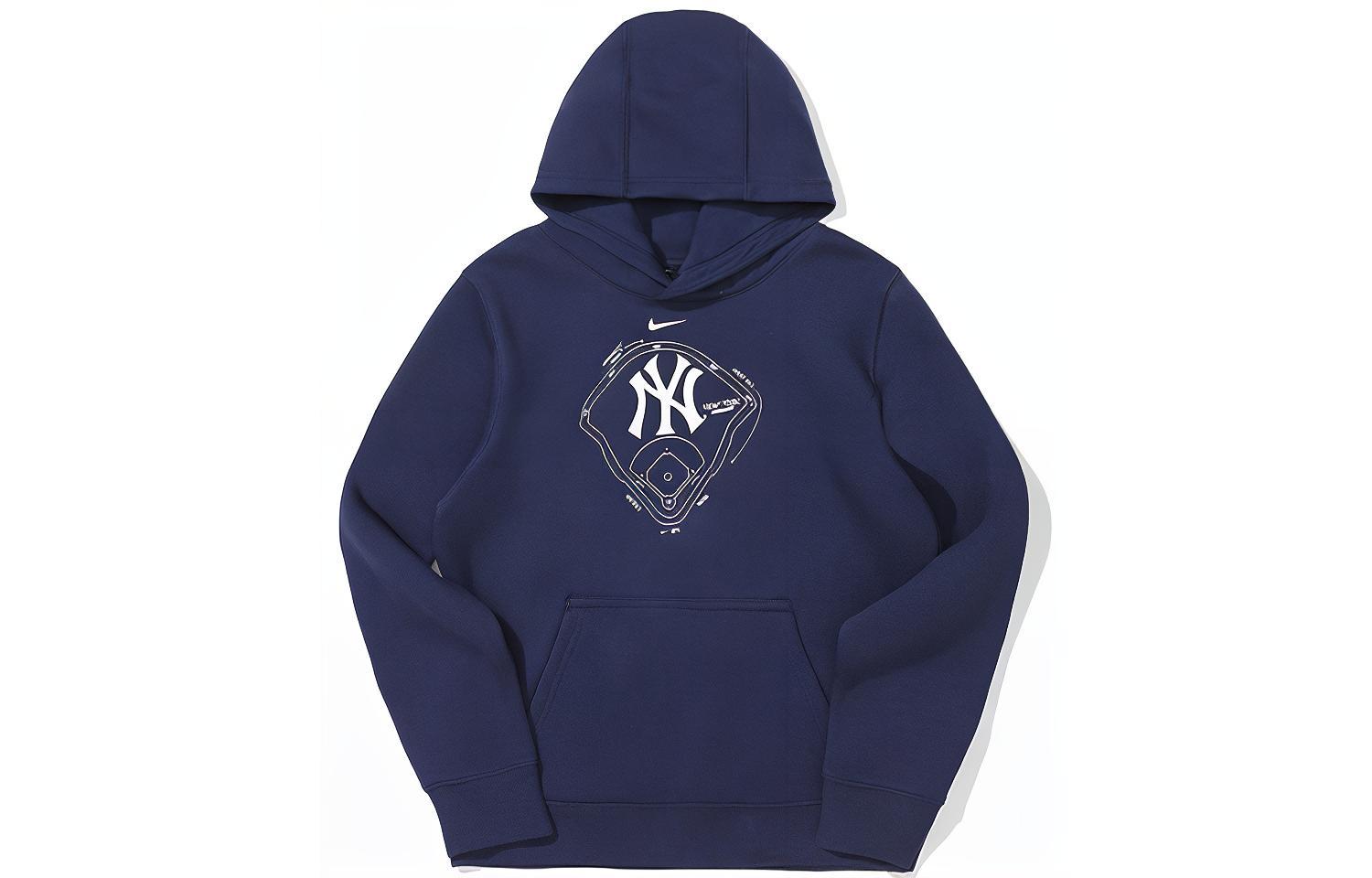 Мужское худи Nike × MLB (темно-синее)