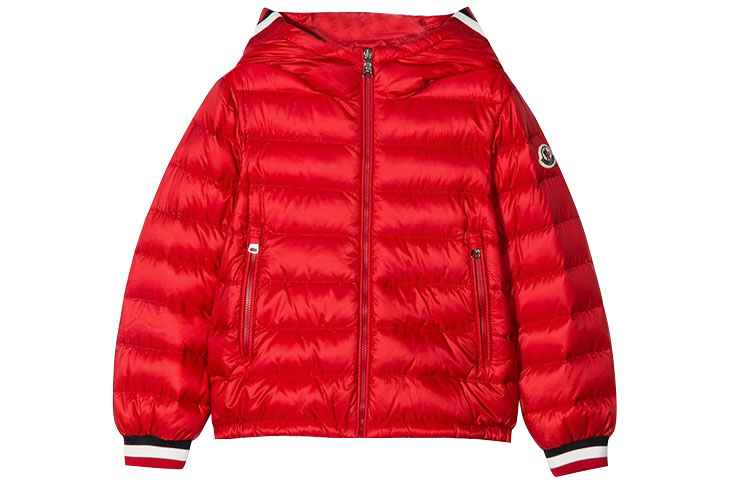Пуховик Moncler (красный)