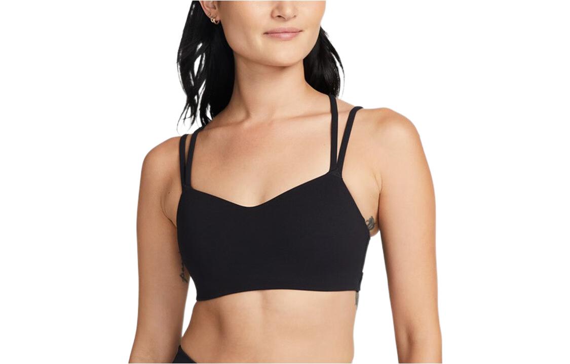 Nike Solid Color Low Impact Support Padded Sports Bra Women's Black