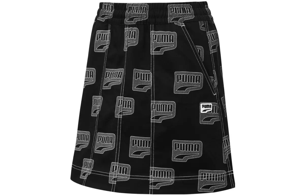 PUMA Downtown Casual Short Skirts Women's Black