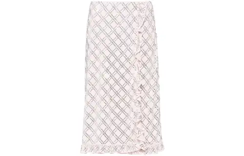 MIU MIU Casual Long Skirt Women's White
