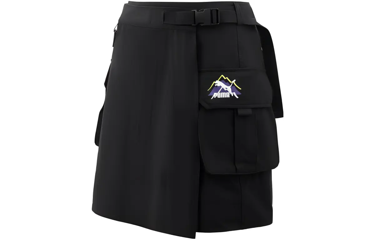 PUMA Casual Short Skirts Women's Black