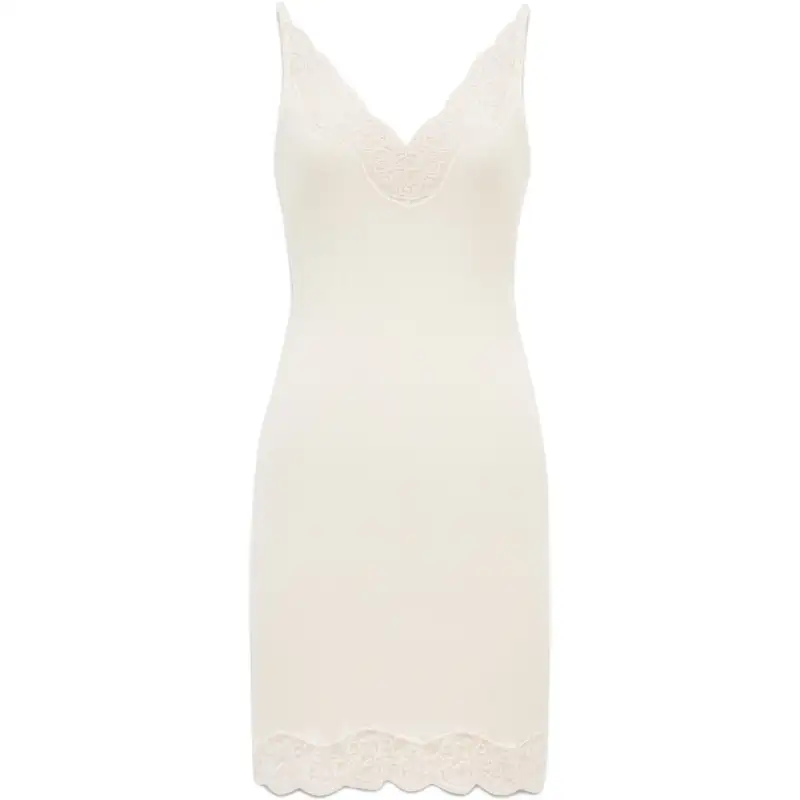 SAINT LAURENT Laced Slip Dress