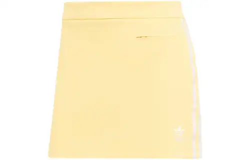 Adidas Originals Premium Crepe Skirt Casual Short Skirts Women's Yellow