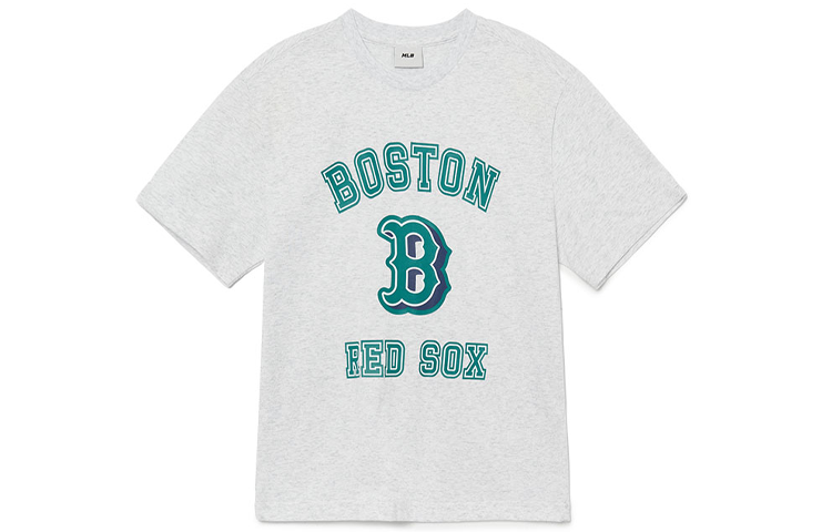 Футболка MLB SS23 Boston Red Sox (серая)