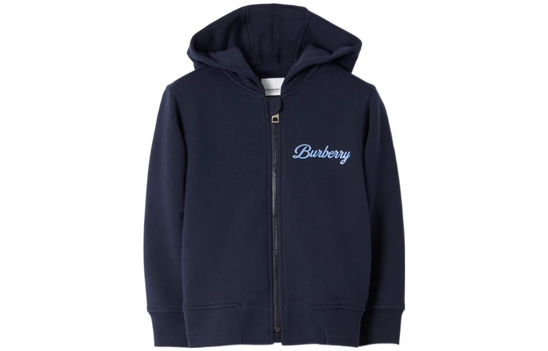 Женское худи Burberry Burberry SS23 Logo (темно-синее)