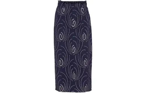 PRADA Geometric print Pencil Skirt