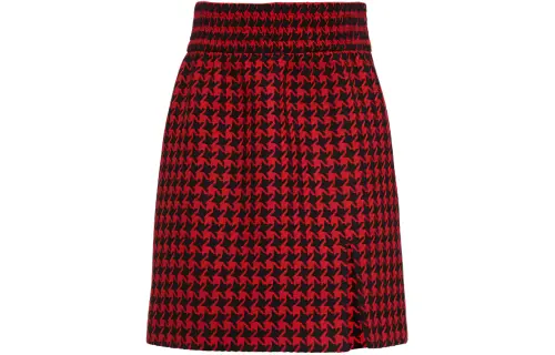 MIU MIU Casual Short Skirts Women's Red