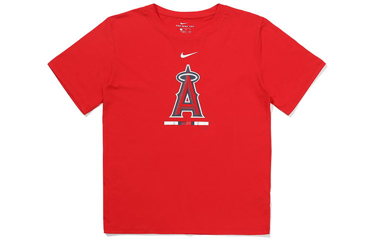 Детская футболка Nike x MLB Лос-Анджелес Энджелс (красная)