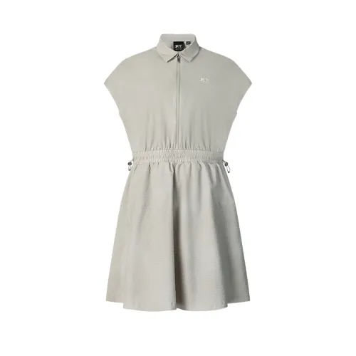 FILA Golf Sleeveless Dress Women's Gray Oat
