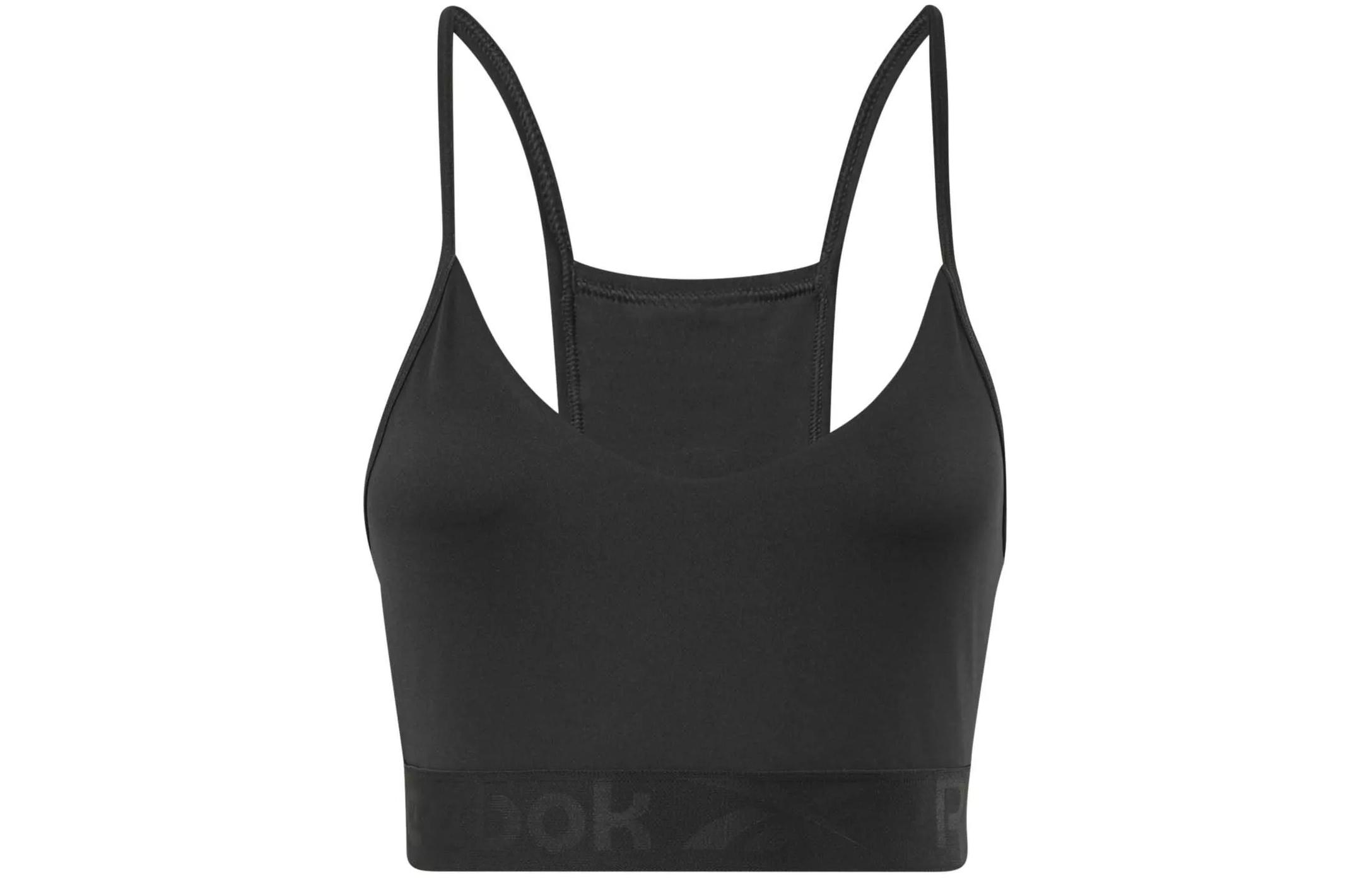 Reebok WOR COMM STRAPPY BACK BRA Sports Underwear Women's Black